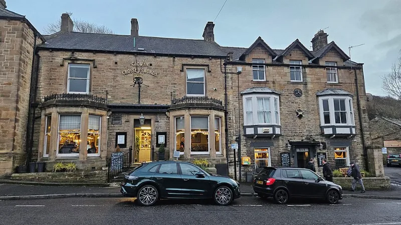 Crown and Crossed Swords public house in Shotley Bridge