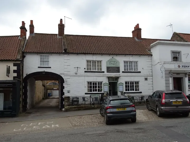The George and Dragon Hotel on Market Place, Kirkbymoorside