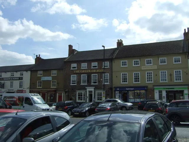 The Green Dragon public house, Bedale