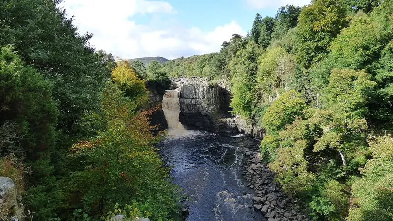 High Force waterfall on the River Tees