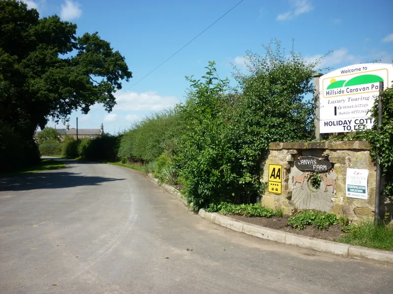 Hillside Caravan Park at Canvas Farm