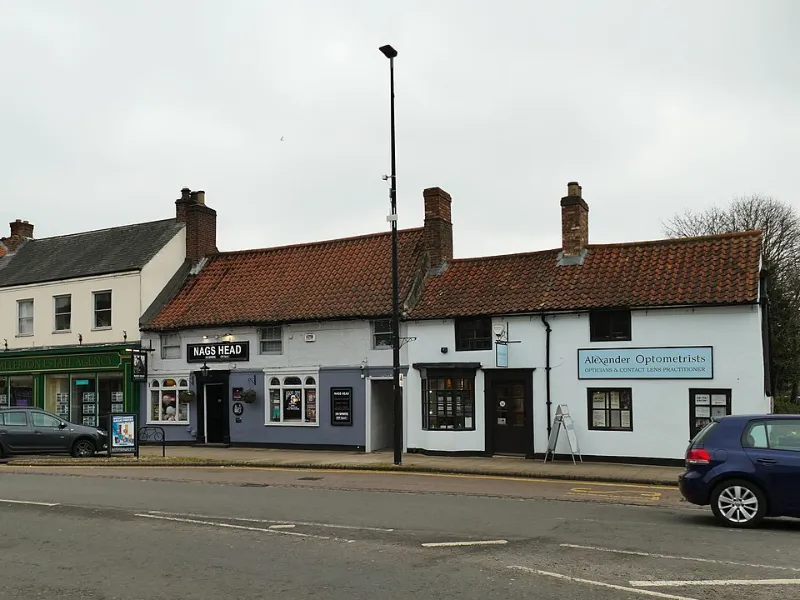 The Nag's Head and Alexander Optometrists, Northallerton
