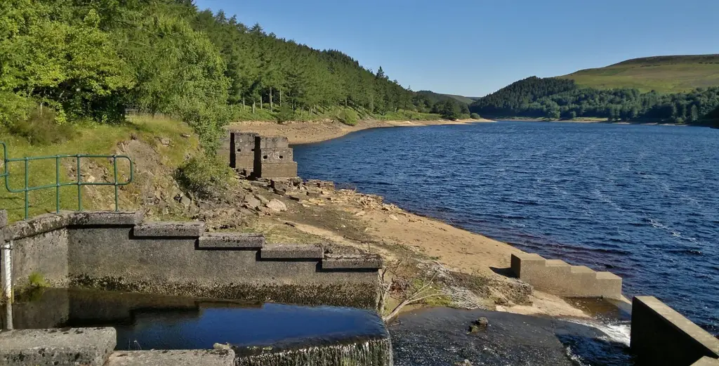 Derwent Reservoir on the edge of the North Pennines
