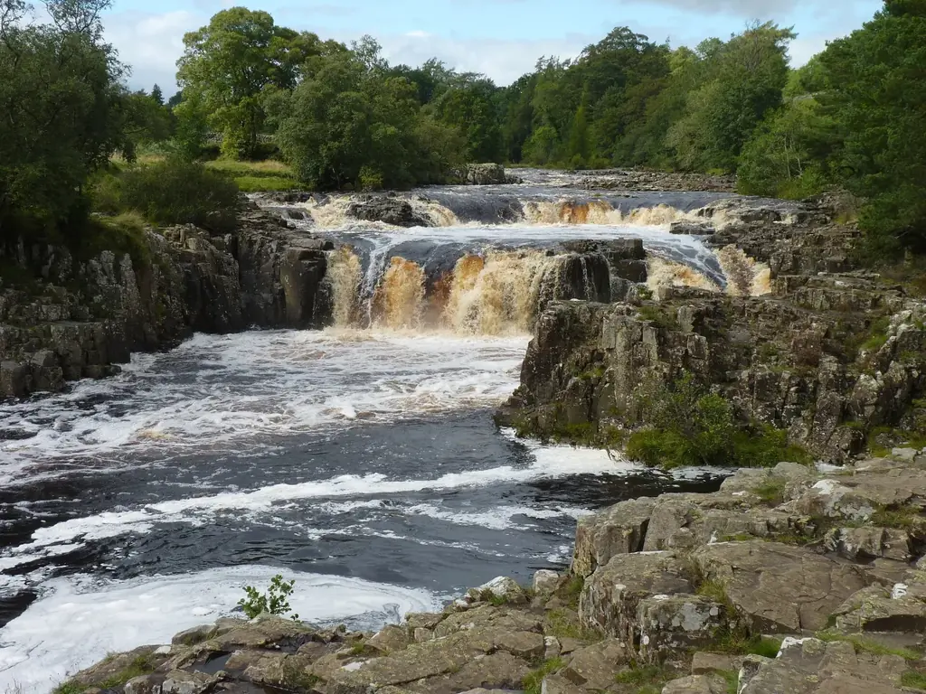 Low Force waterfall on the River Tees