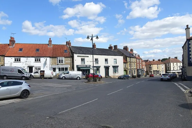 The White Swan and Market Place, Kirkbymoorside